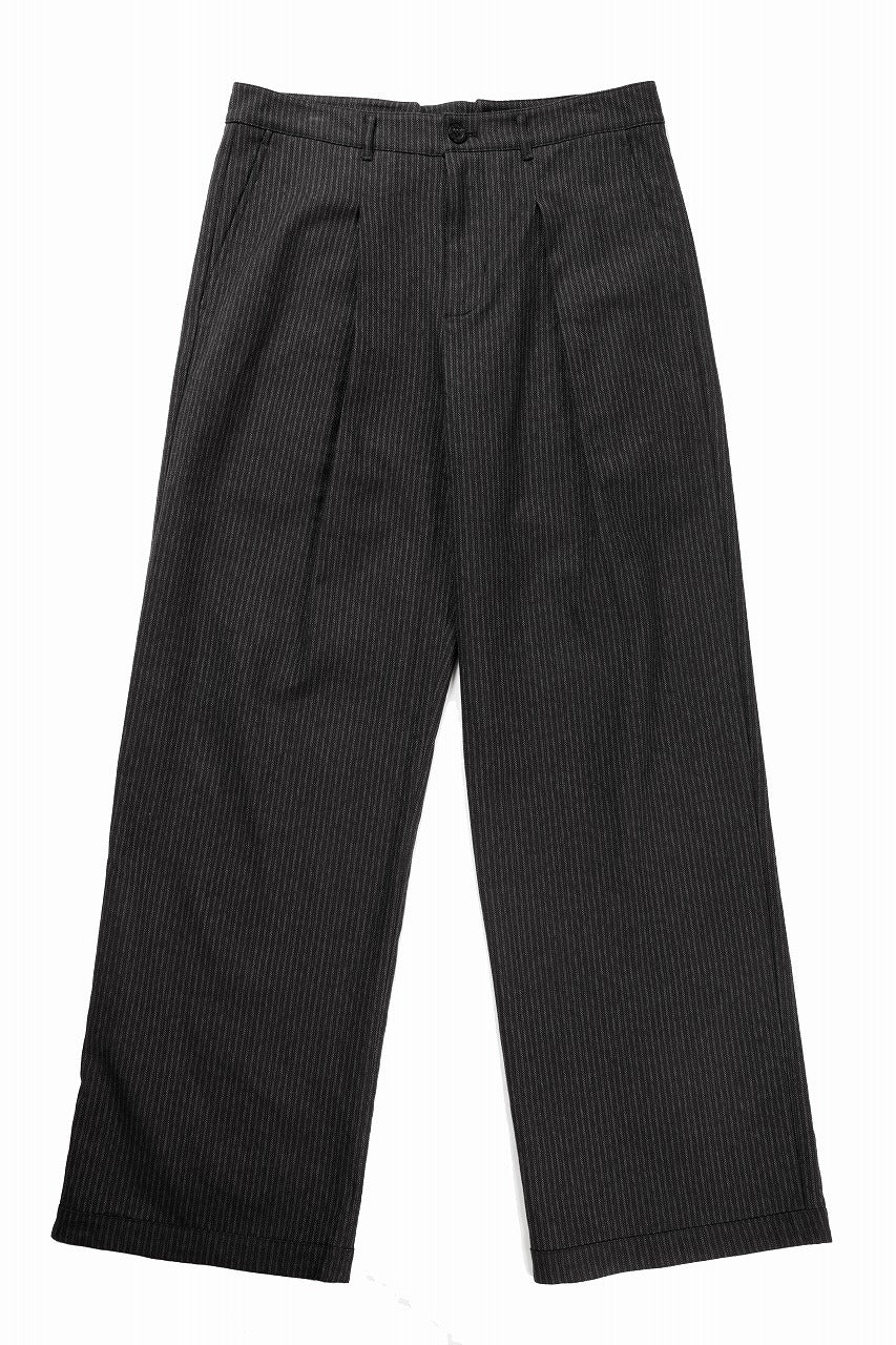 Professor.E E'TRIPED PANTS (BLACK)の商品ページ | プロフェッサー