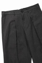 画像をギャラリービューアに読み込む, Professor.E E’TRIPED PANTS (BLACK)