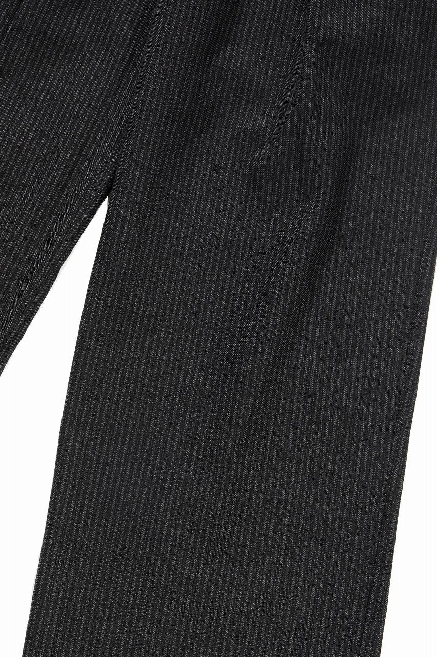 画像をギャラリービューアに読み込む, Professor.E E’TRIPED PANTS (BLACK)