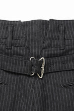 画像をギャラリービューアに読み込む, Professor.E E’TRIPED PANTS (BLACK)