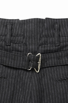 画像をギャラリービューアに読み込む, Professor.E E’TRIPED PANTS (BLACK)