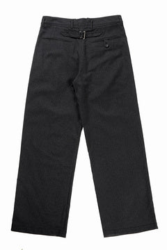 画像をギャラリービューアに読み込む, Professor.E E’TRIPED PANTS (BLACK)
