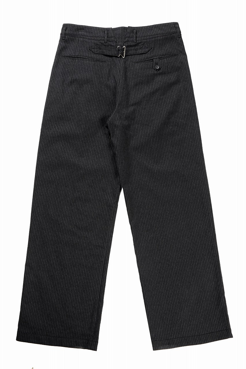 画像をギャラリービューアに読み込む, Professor.E E’TRIPED PANTS (BLACK)