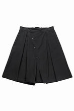 画像をギャラリービューアに読み込む, Professor.E BUTTON DRAFT SHORTS (BLACK)