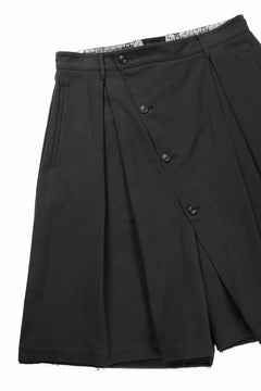 画像をギャラリービューアに読み込む, Professor.E BUTTON DRAFT SHORTS (BLACK)