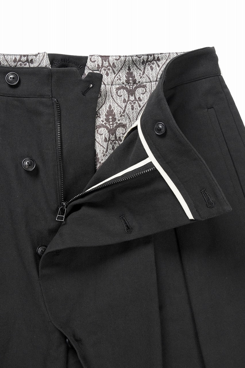 画像をギャラリービューアに読み込む, Professor.E BUTTON DRAFT SHORTS (BLACK)