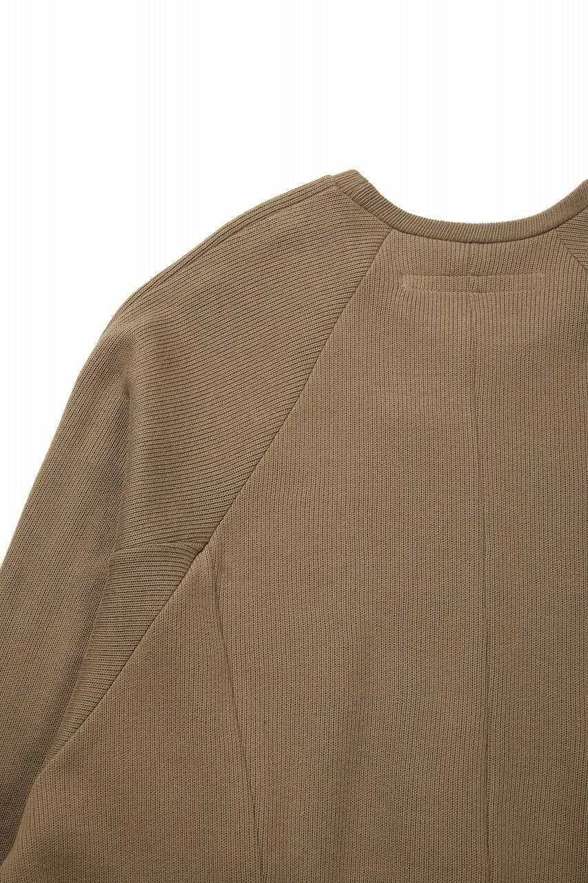 画像をギャラリービューアに読み込む, 【SAMPLE SALE】A.F ARTEFACT DOLMAN PULLOVER / COTTON KNIT (BEIGE)
