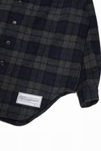 画像をギャラリービューアに読み込む, beauty : beast BEAVER TARTAN CHECK SHIRT (CHARCOAL CHECK)