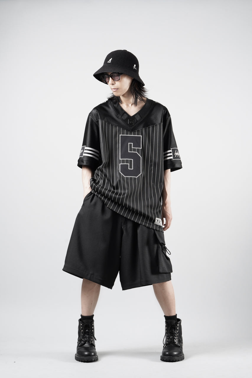 画像をギャラリービューアに読み込む, Y-3 Yohji Yamamoto SPORT UNIFORM CARGO SHORTS (BLACK)