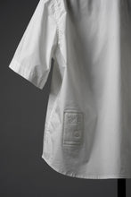 Load image into Gallery viewer, Ten c MID LAYER / HALF SLEEVE SHIRT JACKET (BIANCO NEVE)