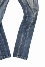 画像をギャラリービューアに読み込む, 【SAMPLE SALE】A.F ARTEFACT SLIMFIT CURVE PANTS / FADED AGEING DENIM (INDIGO)