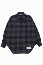 画像をギャラリービューアに読み込む, beauty : beast BEAVER TARTAN CHECK SHIRT (CHARCOAL CHECK)