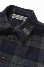 画像をギャラリービューアに読み込む, beauty : beast BEAVER TARTAN CHECK SHIRT (CHARCOAL CHECK)