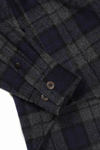 画像をギャラリービューアに読み込む, beauty : beast BEAVER TARTAN CHECK SHIRT (CHARCOAL CHECK)