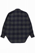 画像をギャラリービューアに読み込む, beauty : beast BEAVER TARTAN CHECK SHIRT (CHARCOAL CHECK)
