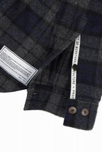 画像をギャラリービューアに読み込む, beauty : beast BEAVER TARTAN CHECK SHIRT (CHARCOAL CHECK)