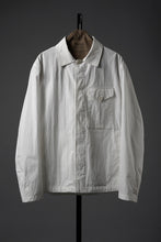 画像をギャラリービューアに読み込む, Ten c MID LAYER / SHORT JACKET (BIANCO OTTICO)