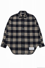画像をギャラリービューアに読み込む, beauty : beast BEAVER TARTAN CHECK SHIRT (BEIGE CHECK)