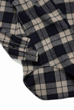 画像をギャラリービューアに読み込む, beauty : beast BEAVER TARTAN CHECK SHIRT (BEIGE CHECK)