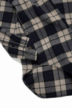 画像をギャラリービューアに読み込む, beauty : beast BEAVER TARTAN CHECK SHIRT (BEIGE CHECK)