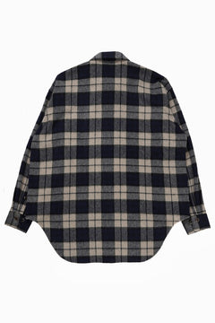 画像をギャラリービューアに読み込む, beauty : beast BEAVER TARTAN CHECK SHIRT (BEIGE CHECK)