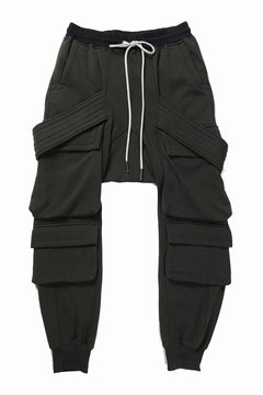 画像をギャラリービューアに読み込む, 【SAMPLE SALE】A.F ARTEFACT BOMBER HEAT BELTED SARROUEL CARGO PANTS (KHAKI)