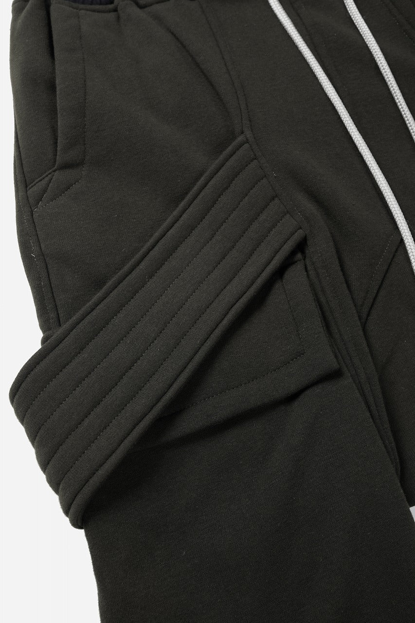 画像をギャラリービューアに読み込む, 【SAMPLE SALE】A.F ARTEFACT BOMBER HEAT BELTED SARROUEL CARGO PANTS (KHAKI)