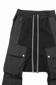 画像をギャラリービューアに読み込む, 【SAMPLE SALE】A.F ARTEFACT MILITARY SARROUEL PANTS / COTTON SWEAT + TECH-SMOOTH (BLACK)