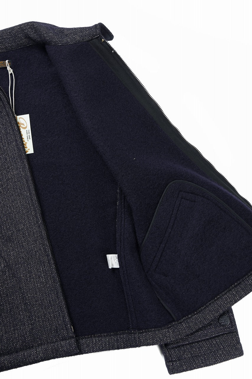 画像をギャラリービューアに読み込む, BROWN&#39;S BEACH SPORTS JACKET (NAVY BLUE)