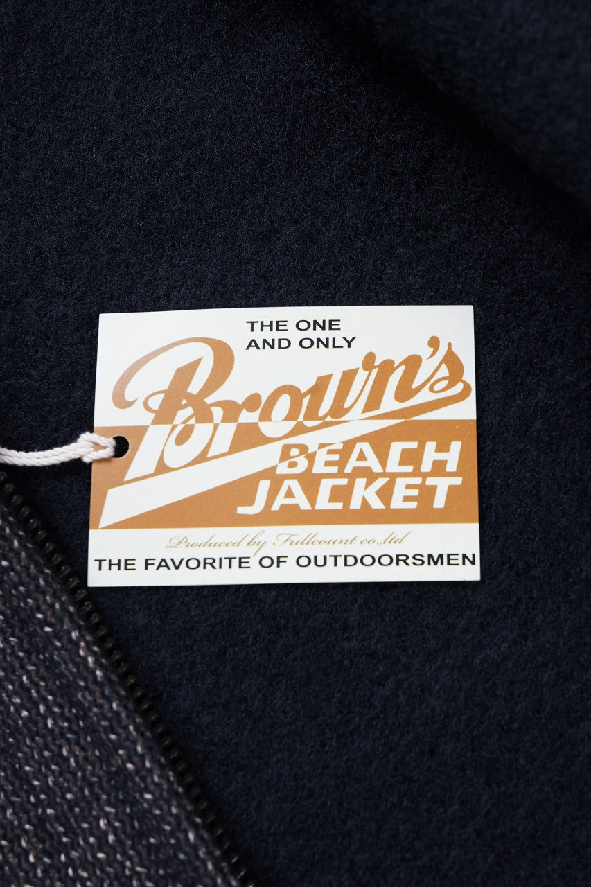 BROWN'S BEACH SPORTS JACKET (NAVY BLUE)