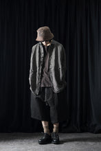 画像をギャラリービューアに読み込む, KLASICA "SABRON 66" RE CONSTRUCTED MID PANTS / CRISP FINISH AIRLY MICRO DOBBY (BLACK)