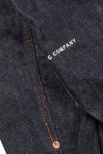 Load image into Gallery viewer, FULLCOUNT x POP TRADING COMPANY Type2 Jean Jacket / 13.7oz Zimbabwe Selvedge Denim (INDIGO BLUE)