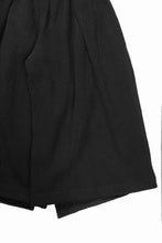 画像をギャラリービューアに読み込む, 【SAMPLE SALE】A.F ARTEFACT WRAP SKIRT LAYERED PANTS / LINEN &amp; KNIT (BLACK)