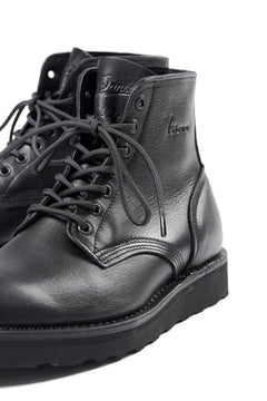 Load image into Gallery viewer, Y's for men × Danner WORK BOOTS / SHRINK OIL LEATHER (BLACK)