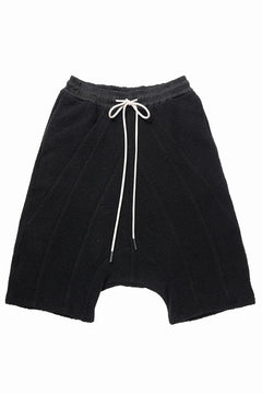 画像をギャラリービューアに読み込む, 【SAMPLE SALE】A.F ARTEFACT BOA FLEECE SARROUEL SHORTS (BLACK)