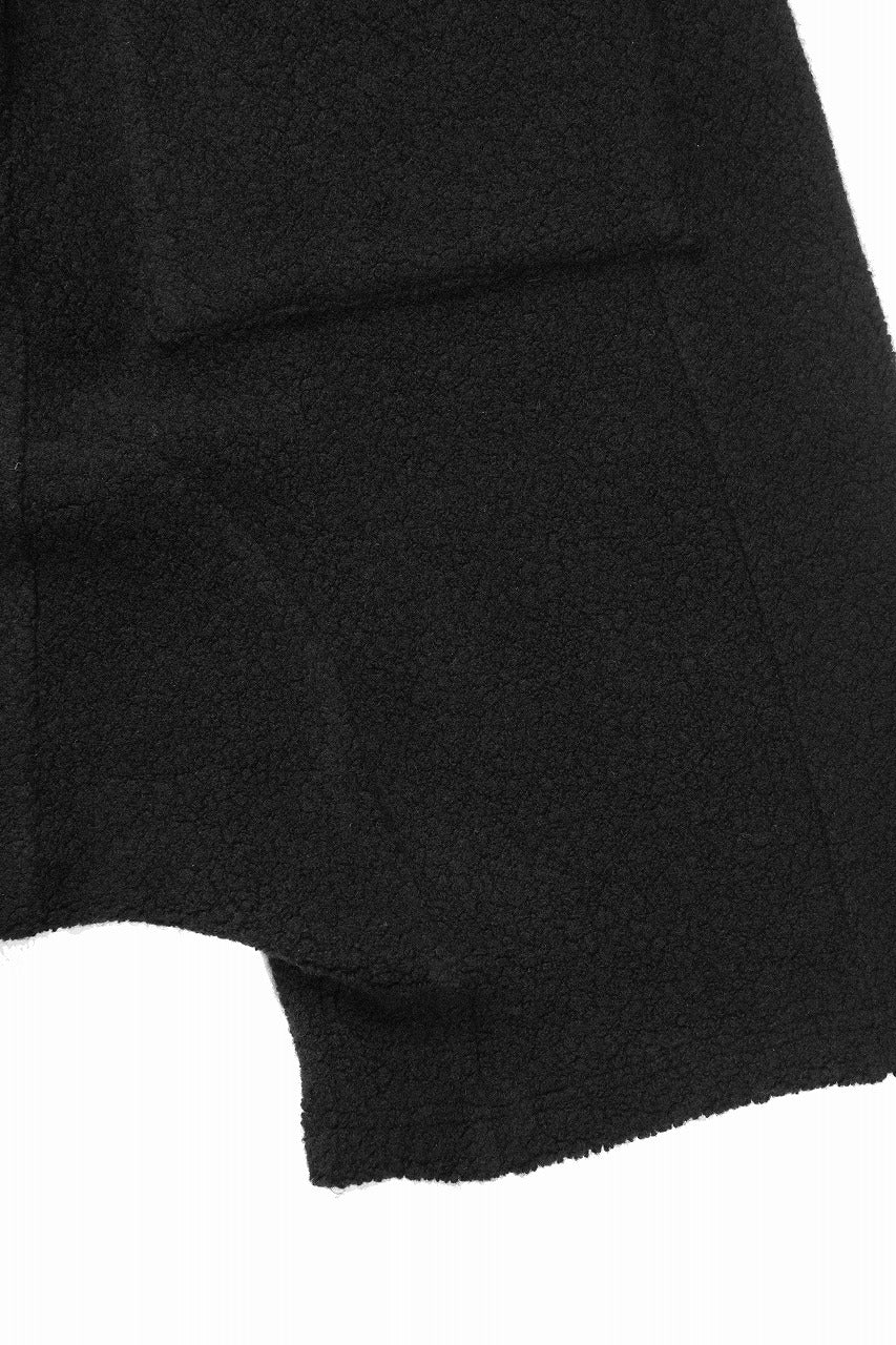 画像をギャラリービューアに読み込む, 【SAMPLE SALE】A.F ARTEFACT BOA FLEECE SARROUEL SHORTS (BLACK)
