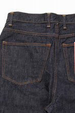 Load image into Gallery viewer, FULLCOUNT x POP TRADING COMPANY Drs Denim Pants / 13.7oz Zimbabwe Selvedge Denim (INDIGO BLUE)