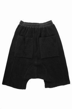 画像をギャラリービューアに読み込む, 【SAMPLE SALE】A.F ARTEFACT BOA FLEECE SARROUEL SHORTS (BLACK)
