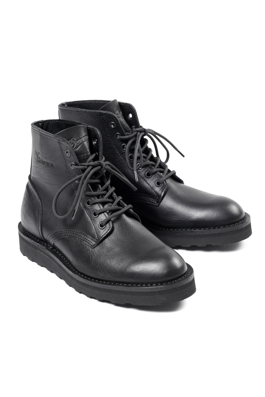 Load image into Gallery viewer, Y's for men × Danner WORK BOOTS / SHRINK OIL LEATHER (BLACK)