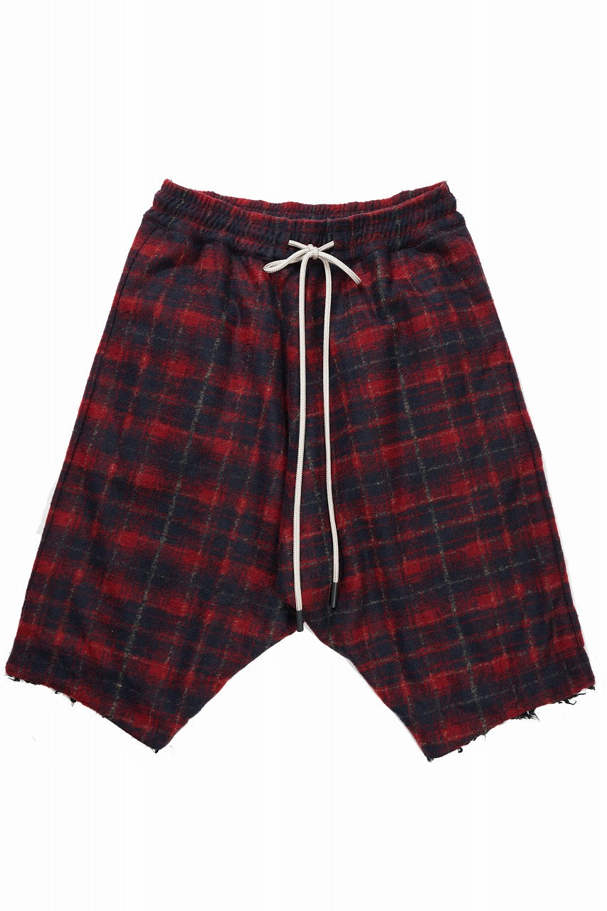 画像をギャラリービューアに読み込む, 【SAMPLE SALE】A.F ARTEFACT REVERSIBLE SARROUEL SHORTS (BLACK RED x BLACK)