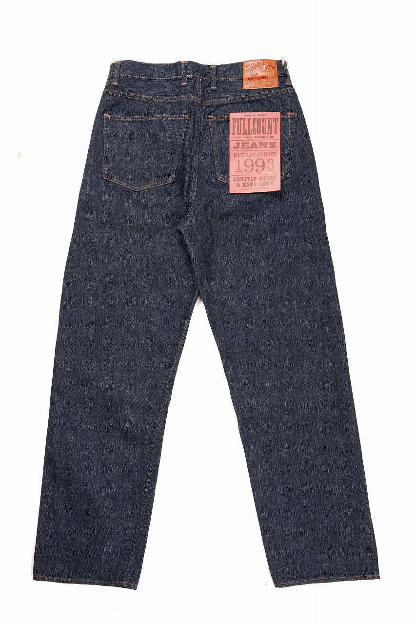 FULLCOUNT x POP TRADING COMPANY Drs Denim Pants / 13.7oz Zimbabwe Selvedge Denim (INDIGO BLUE)