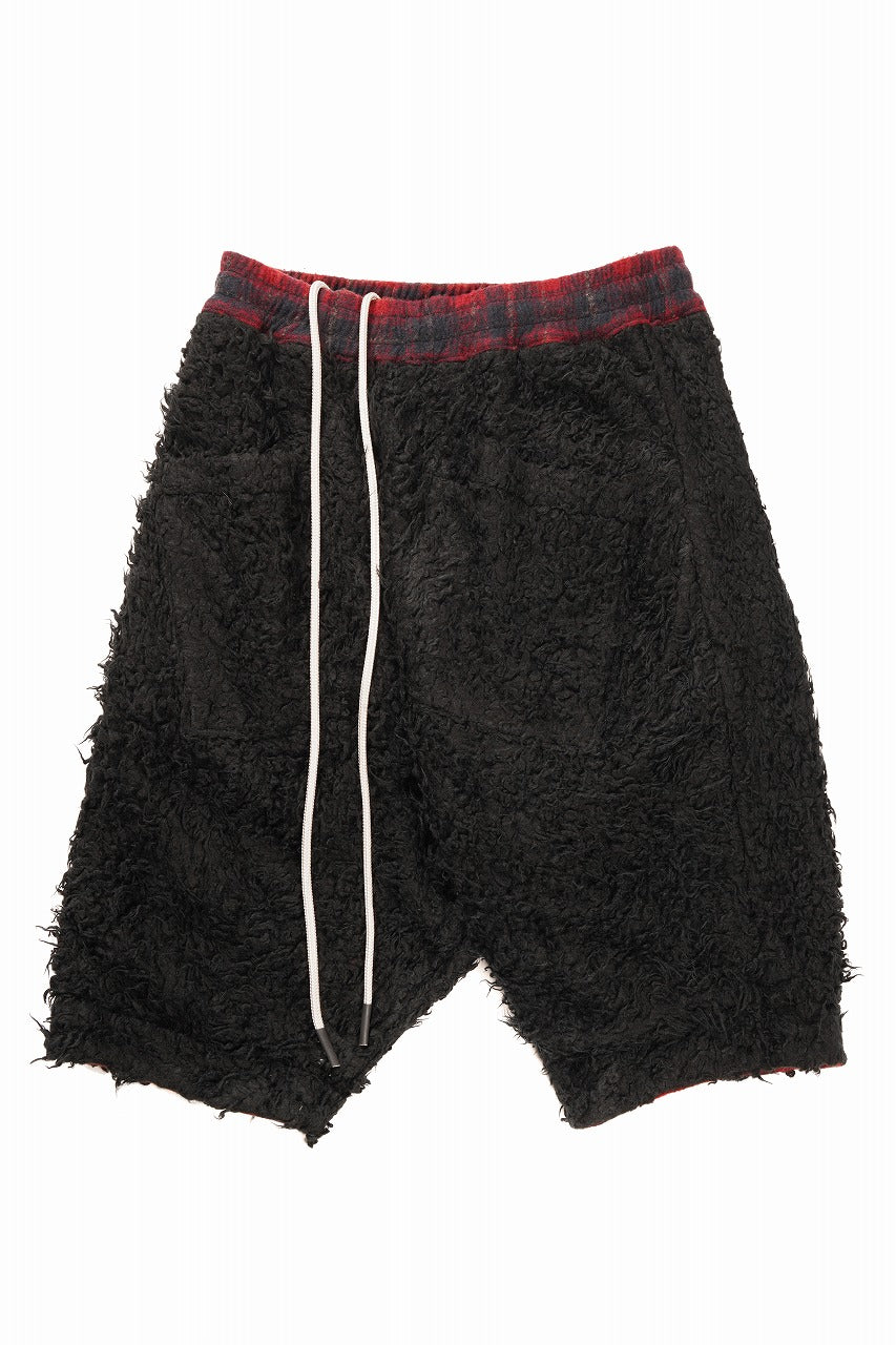 画像をギャラリービューアに読み込む, 【SAMPLE SALE】A.F ARTEFACT REVERSIBLE SARROUEL SHORTS (BLACK RED x BLACK)