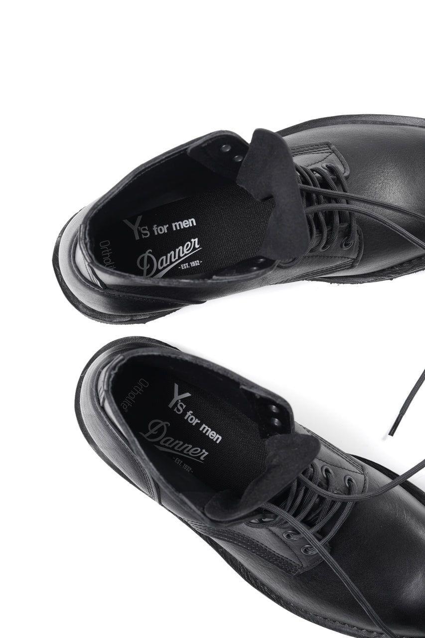Load image into Gallery viewer, Y's for men × Danner WORK BOOTS / SHRINK OIL LEATHER (BLACK)