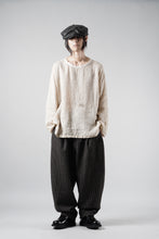 画像をギャラリービューアに読み込む, YUTA MATSUOKA pullover shirt / natural linen gauze (beige)
