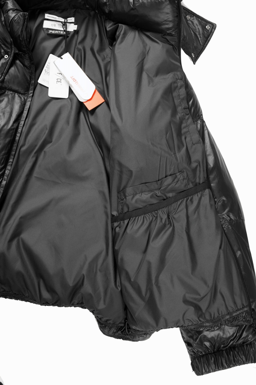 画像をギャラリービューアに読み込む, F/CE. PERTEX MINIMAL PADDING PARKA (BLACK)
