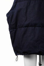 画像をギャラリービューアに読み込む, 【SAMPLE SALE】A.F ARTEFACT DOWN VEST / WASHED DENIM (INDIGO)