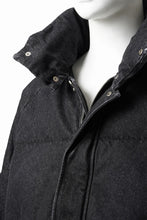 画像をギャラリービューアに読み込む, 【SAMPLE SALE】A.F ARTEFACT DOWN JACKET / WASHED DENIM (BLACK)