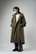 Load image into Gallery viewer, Y's for men MODS COAT / NYLON TASLAN with THINSULATE (KHAKI)