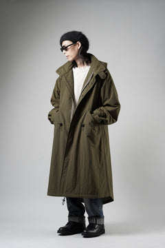 Load image into Gallery viewer, Y's for men MODS COAT / NYLON TASLAN with THINSULATE (KHAKI)