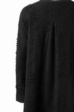 画像をギャラリービューアに読み込む, 【SAMPLE SALE】A.F ARTEFACT OVER SIZED PLEATS ONE PIECE / DAMAGE PILE &amp; PLATING KNIT JERSEY (BLACK)